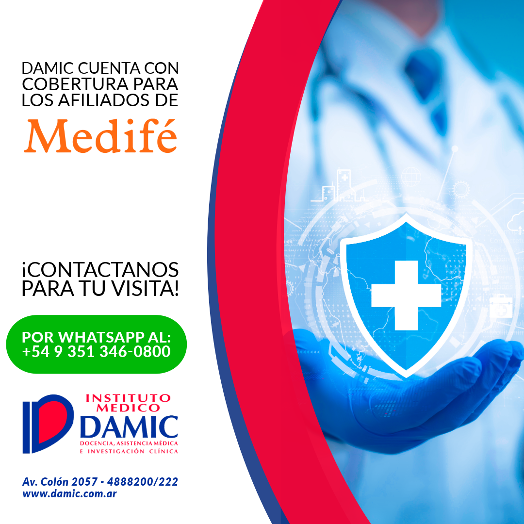 Afiliados de MEDIFE: en DAMIC tu salud está cubierta