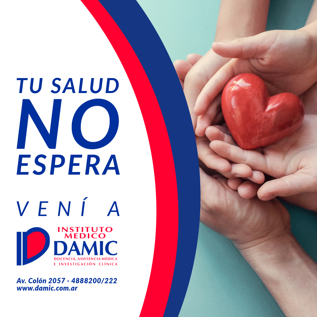 Tu salud no espera: vení a DAMIC